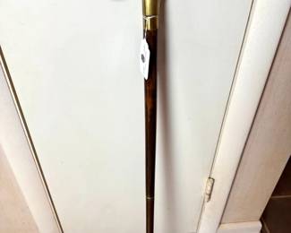 Brass Horse Head Cane