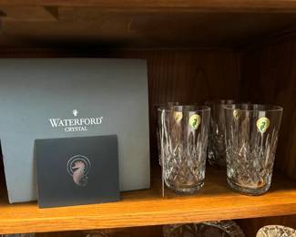 4 Waterford Glasses