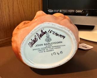 Signed Royal Doulton John Barleycorn