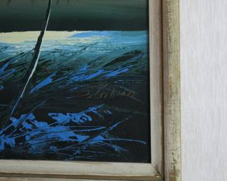 Florida Highwaymen Painting by James Gibson 22.25 x 14