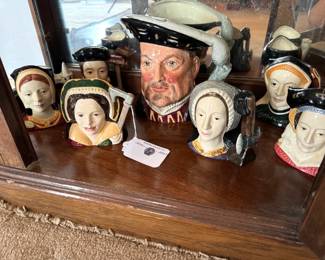 Royal Doulton Henry the VII & 6 Wives