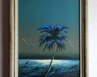 Florida Highwaymen Painting by James Gibson 22.25 x 14