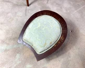 "Good Luck" Horseshoe Foot Rest