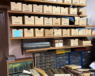 I especially like when the garage is organized into various boxes.  It makes finding things so much easier.