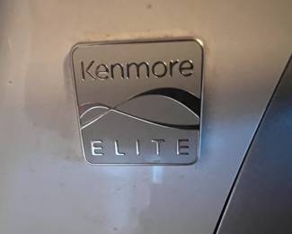 Just in case you doubted the claim "Kenmore Elite".