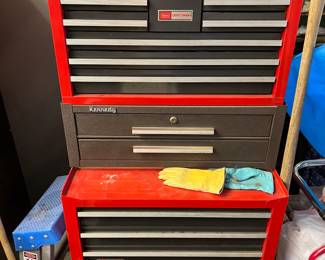 Were you waiting for the garage items?  This Sears Craftsman drawer set is in excellent shape.