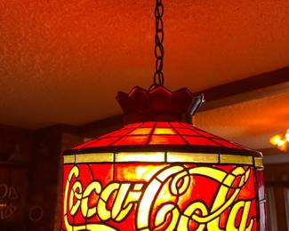 Or maybe this Coca-Cola hanging lamp is more your style?