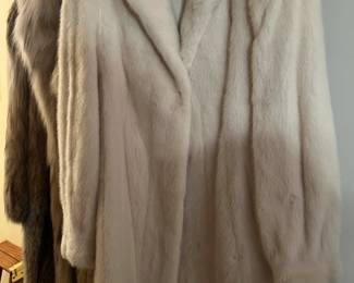 This is one of two fur coats available in this sale.  