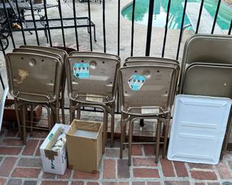 Folding chairs are often needed when you have visitors over for an evening of games or just relaxing.