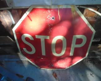 Stop sign
