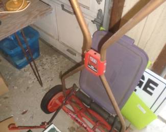 reel type lawn mower