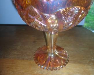 modern carnival glass