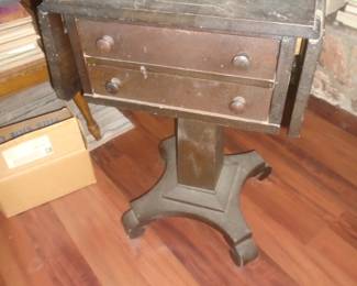 empire style  drop leaf table