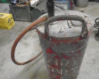 vintage fire extinguisher