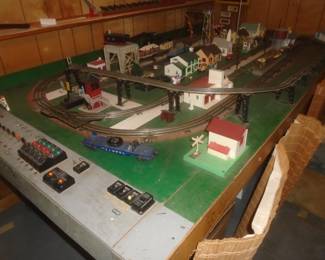 train layout
