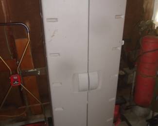 Rubbermaid storage cabinet