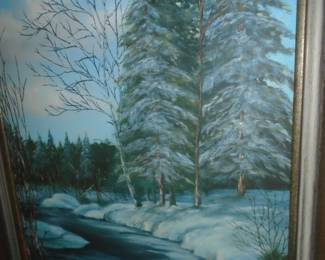 oil painting (Detroit artist)