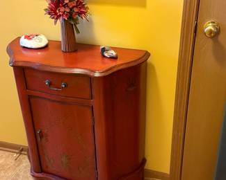 Entry Table with Cabinet