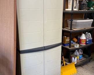 Rubbermaid Plastic Tall Storage Cabinet