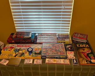 Puzzles, Board Games