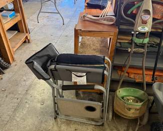 Foldable Camping Chairs, Push Seeder