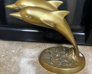 Brass Dolphins