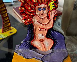 Painted Bronze Art by Zak Zaikine