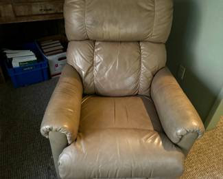 Pair of Leather Recliners