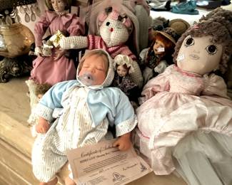 Assorted Vintage Dolls