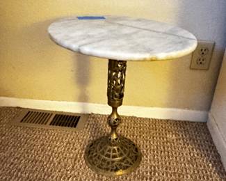 Vintage marble Top Table