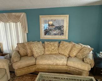 Curved Sofa $350