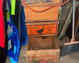 ADVERTISING CRATES 