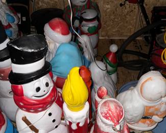 Vintage blow molds