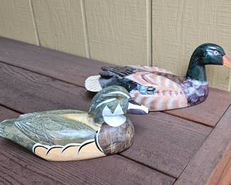 Wood duck decoys 