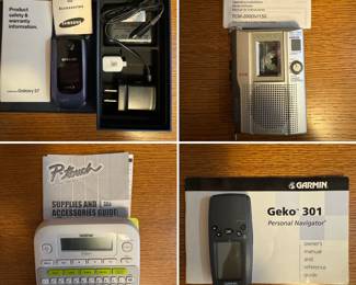 Several small electronics