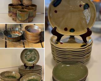 Japanese pottery - clay from hills around Seto