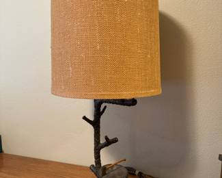 Vintage rustic lamp
