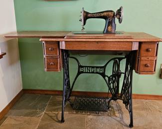 Vintage Singer sewing machine