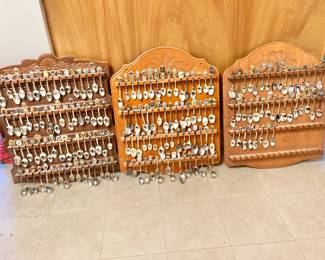 Huge Selection of Souvenir Spoons