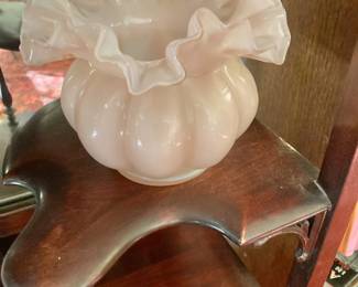 Pink Fenton Vase