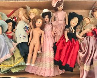 1950s Lingerie Lou Dolls