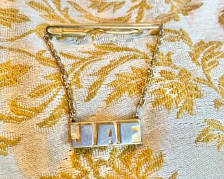 1950s Hickok tie Clip