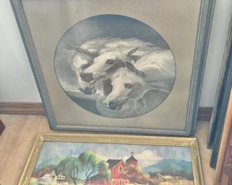 Pharaohs horses crossing the red sea