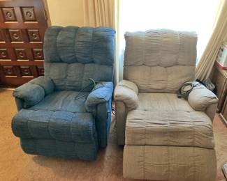 Dual Massage Recliners