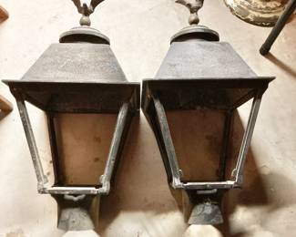 Vintage Lamp Post Tops