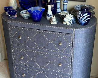 Lovely fabric dresser