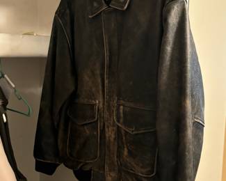 Leather jacket