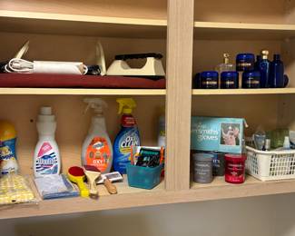 Cleaning supplies