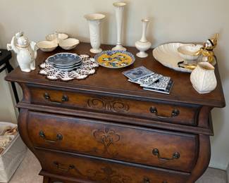 Elegant bombay style cabinet