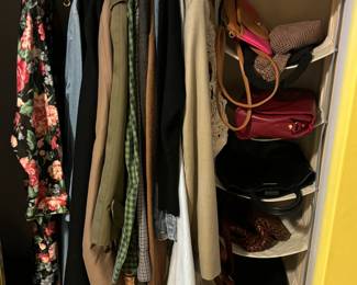 Purses, clothing